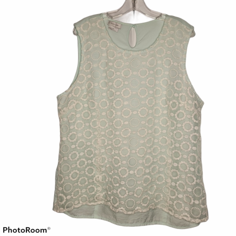 VAN HEUSEN Lace Front Blouse